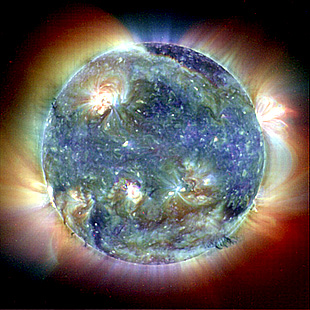 image in extreme Ultraviolet wavelength region