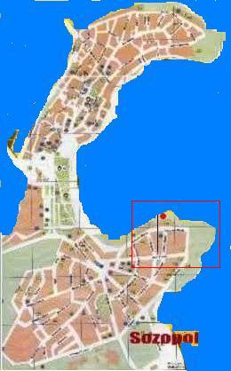 Map of SOZOPOL